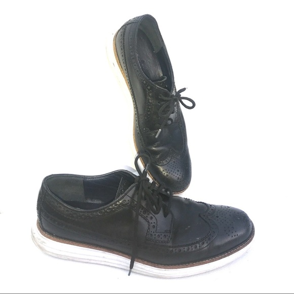 COLE HAAN Lunar grand Shoes Wingtip Oxford 9 black main image 8